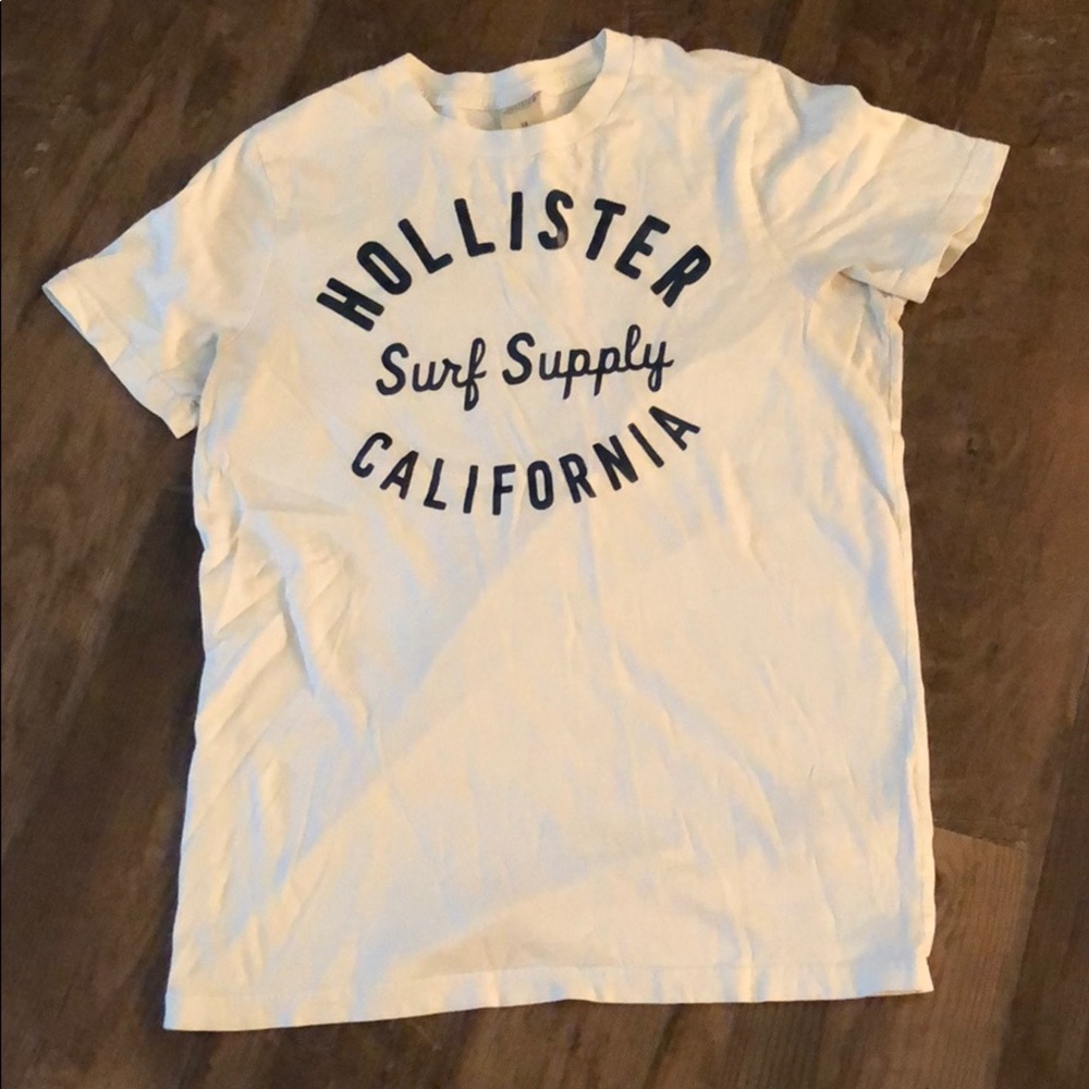 Hollister white t-shirt, medium